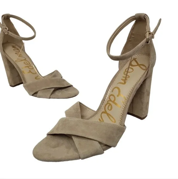 Sam Edelman Yancy golden caramel sandals - Picture 5 of 7